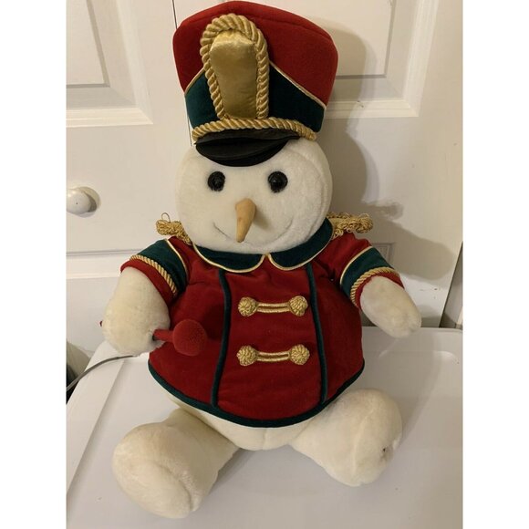 Vtg 1999 Snowden And Friends Animated Musical Christmas Snowman‎ Plush Toy Works - Picture 3 of 9